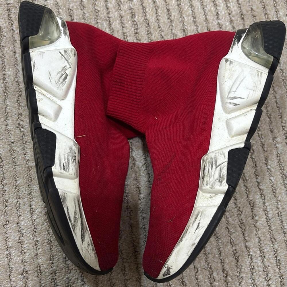 Boys Balenciaga Sock Sneaker - Picture 5 of 7